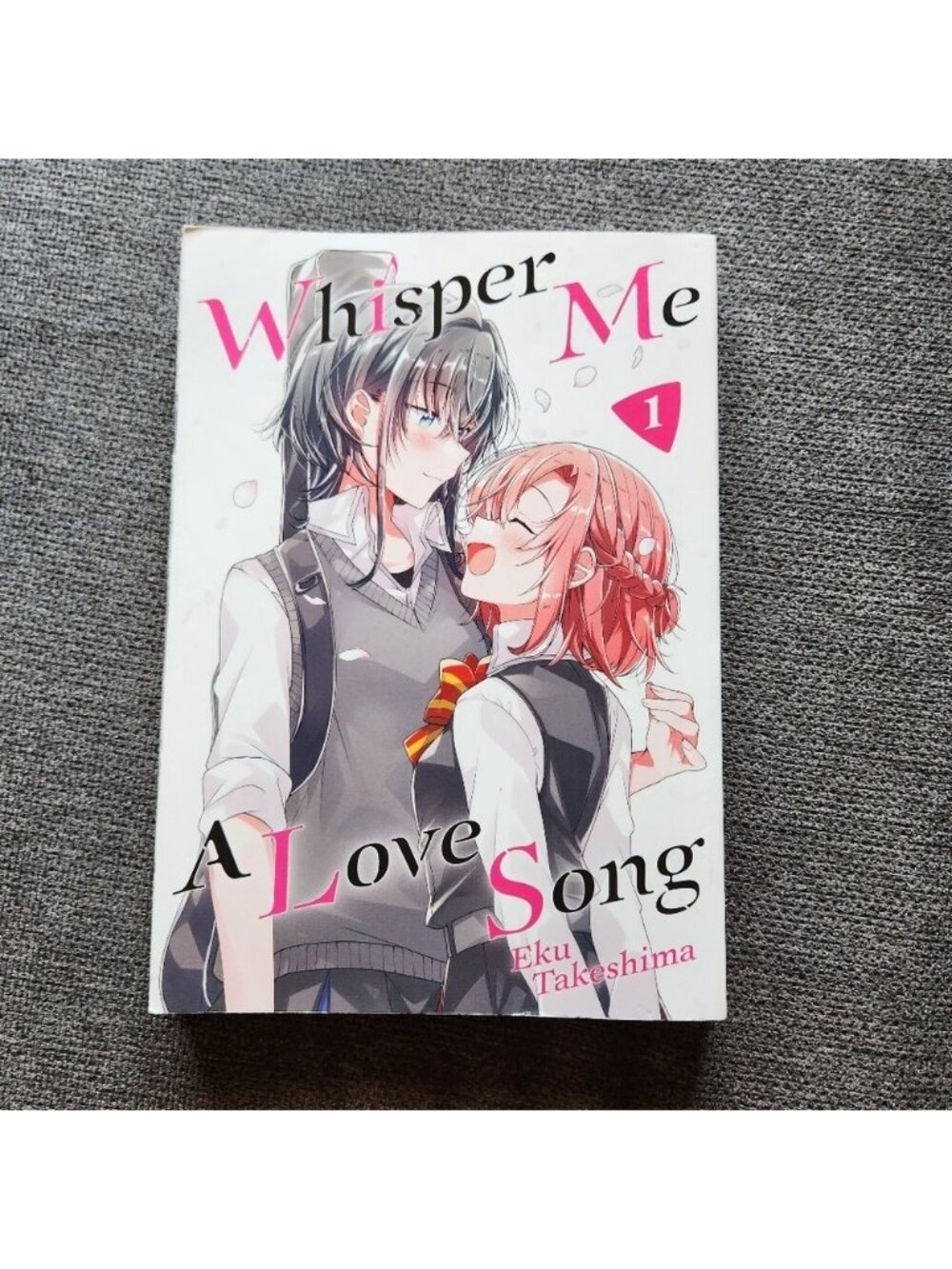 Whisper Me a Love Song 1 by Eku Takeshima (English) Paperback Book Manga